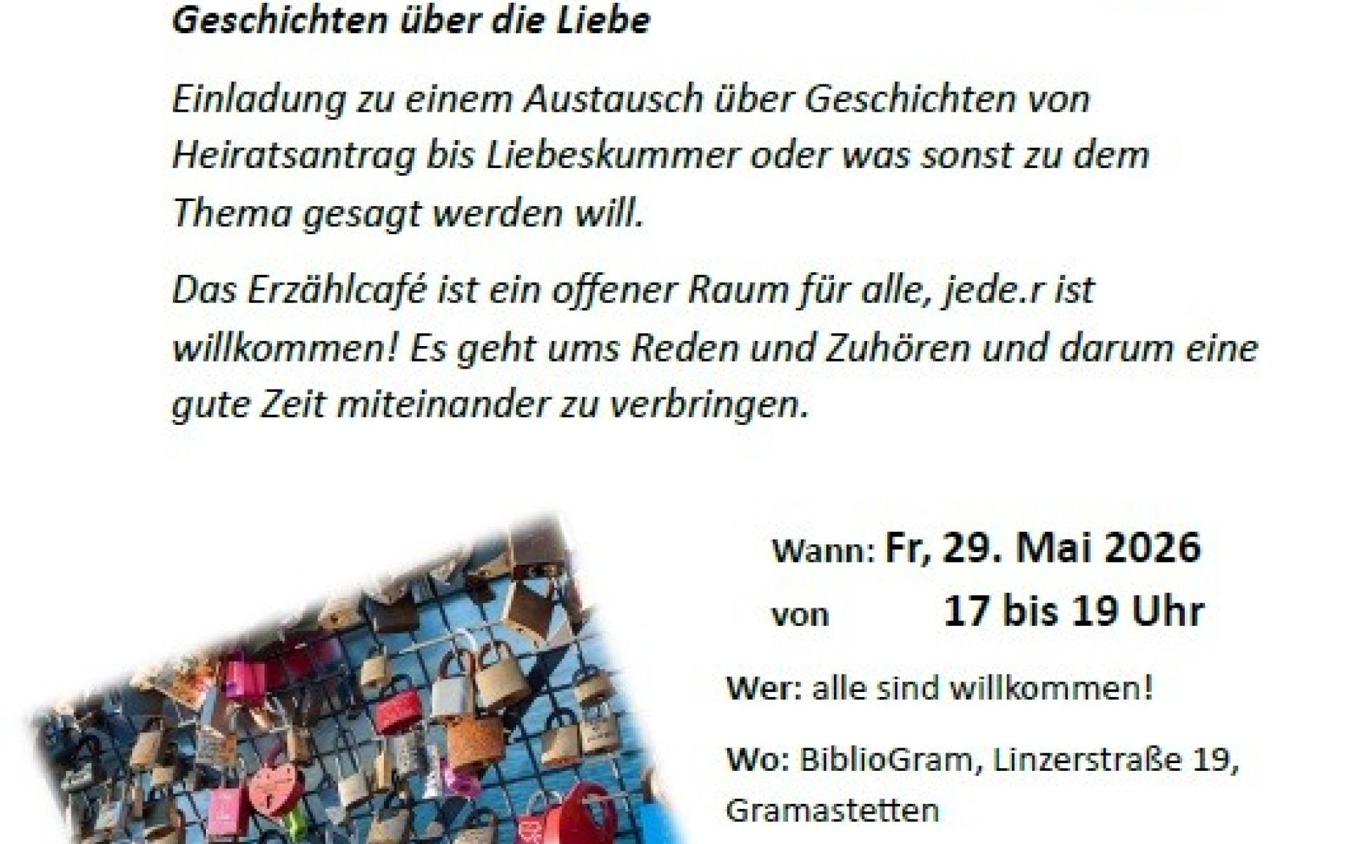 Erzählcafé "verliebt, verlobt, verheiratet"