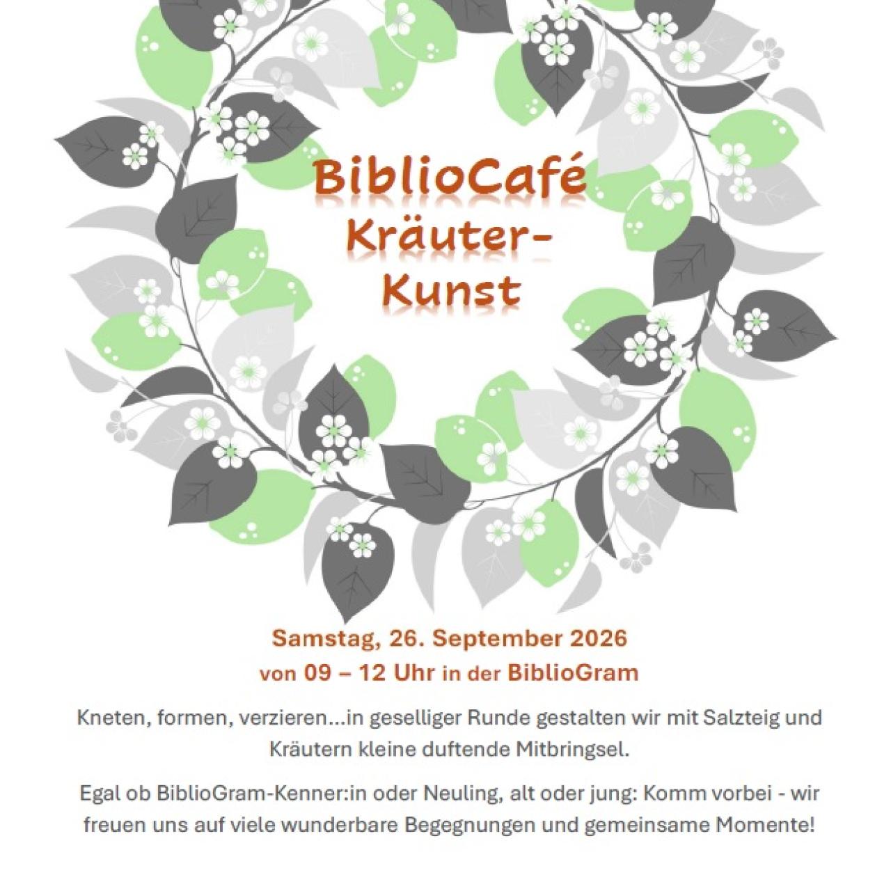 BiblioCafé Kräuterkunst